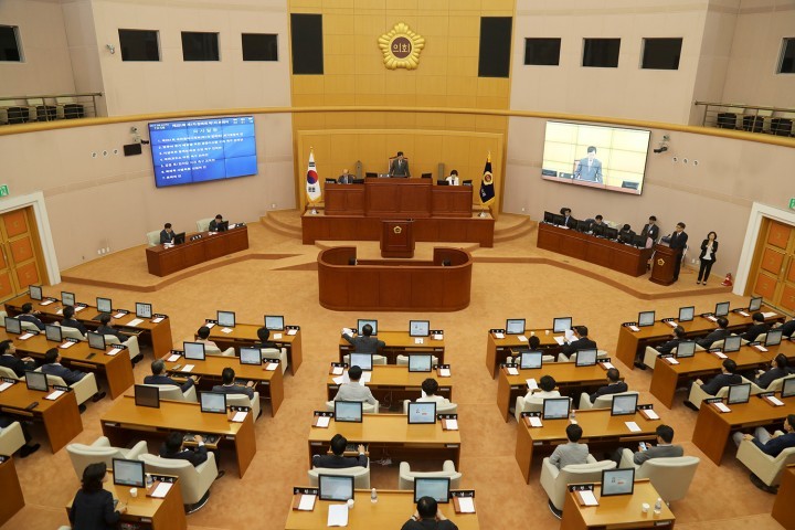 대전시의회, 제231회 제1차 정례회 개회