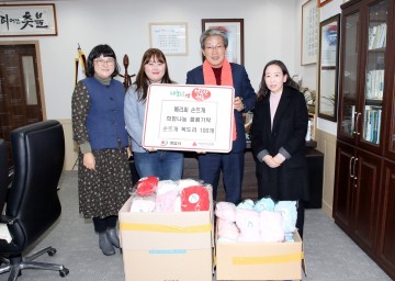 따뜻한 손길 메리씨손뜨개, “손뜨개 재능기부로 따뜻함 전해요”