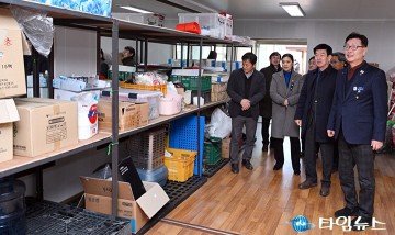 김제선 중구청장, 환경관리요원 복지시설 대전 최초 조성…‘푸른마루’ 개소