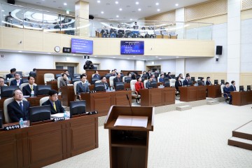 세종시의회, 제55회 임시회 개회