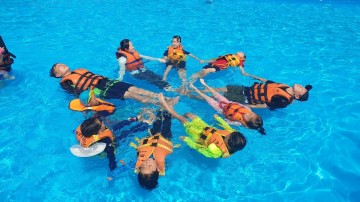 구미시, 생존 수영 교육 등 해양레저스포츠교육프로그램 운영