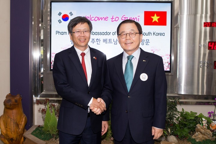  주한 베트남 대사 Pham Huu Chi(팜 후 찌) 구미방문