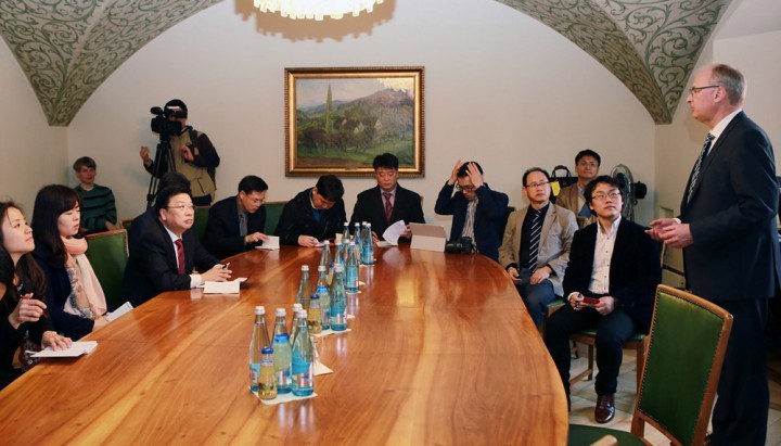 권선택 대전시장, 독일 프라이브르크 방문 및 트램 시설 시찰