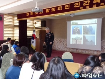  예천署,찾아가는 특강실시!선배가 후배에게 전하는 이야기