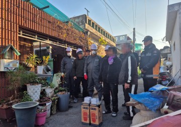 대전 중구 화재주택 긴급 복구…대전소방본부, 취약계층 주거 안전 총력 지원
