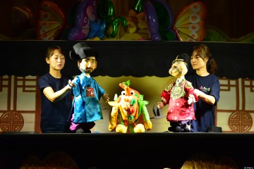 유한국당 구미시장 이양호 후보 여름밤, 가족과 함께 인형극~