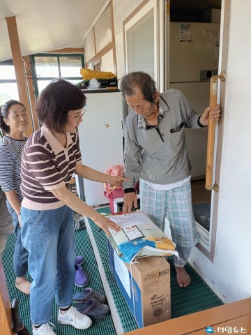  전남서부보훈지청, 이동보훈팀 통해 고령 보훈가족에게 맞춤형 복지지원
