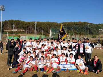 한남대 축구부, 춘계대학축구연맹전 ‘우승’