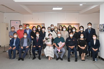 군립청송야송미술관 초대전시회