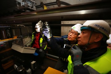 대전교통공사, 설 연휴 앞두고 새벽 안전점검…도시철도 최종 점검 완료