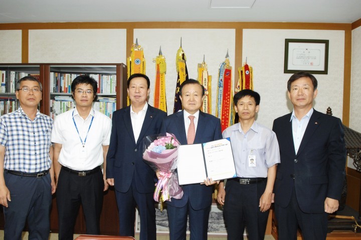 김천시 FTA 과수산업발전전국 최우수상 수상과)