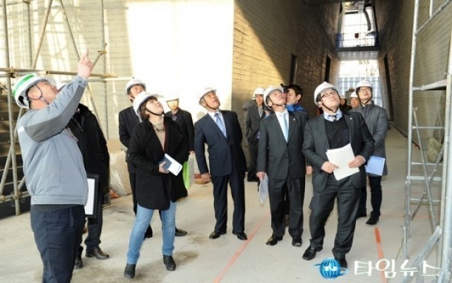  수원시의회 문화복지교육위, 미술관 건축현장 방문