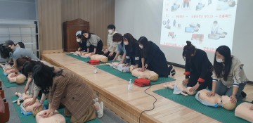 세종시교육청, 모든 교직원 심폐소생술 등 응급처치 교육 실시