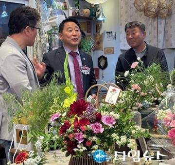 서철모 서구청장, 둔산 꽃시장 골목상권 활력 되찾는다