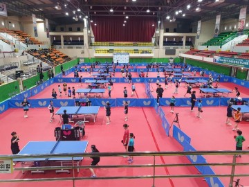 장흥군, 탁구 국가대표 꿈나무 전지훈련 유치  