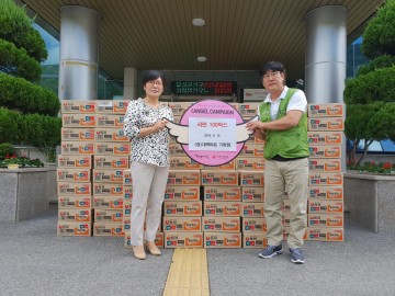 대백마트 가창점,‘사랑의 라면’전달