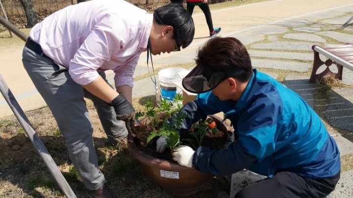 구미시 친환경 방역 실시