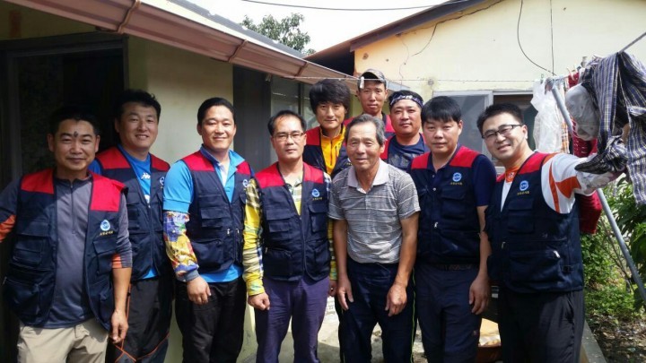 한국자유총연맹 고성군지회 고성읍청년회 자원봉사활동 펼쳐