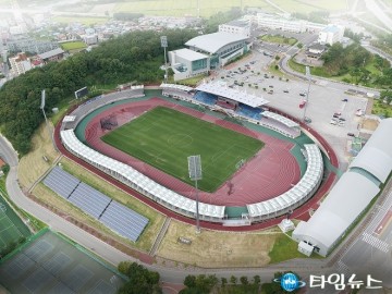 보은군, 스포츠시설 진화는 계속 진행 중...
