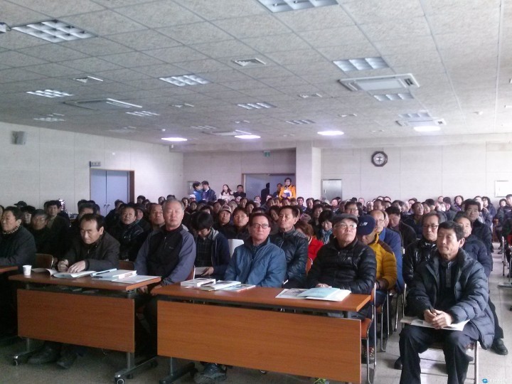 김해시 2015년 새해 농업인실용교육 열기 후끈