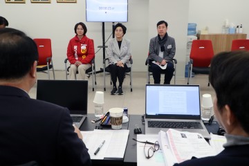 국민의힘 후보들 첫날 긴장 속 공천 면접.. '지역구 조정' 묻기도…