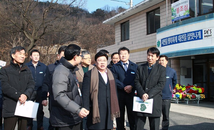 권선택 대전시장, 추모공원 종사자들의 노고에 감사드린다!