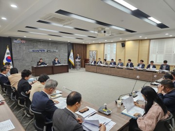 영광군, 국비 확보‧공모사업 대응 위한 보고회 개최