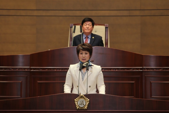 천안시의회 182회 임시회 "박남주의원"  천안시 시립예술단  체질개선 필요성 주장 