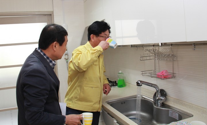 강인규시장, “‘수돗물 탁수’ 재발 방지에 최선을”