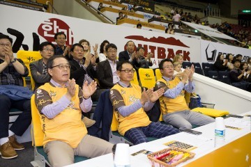 43만 구미시민은 KB손해보험 스타즈 배구단을 원한다