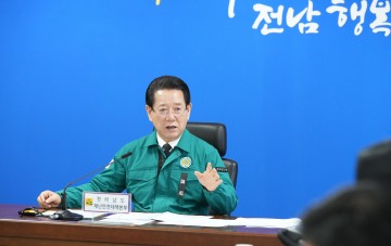 김영록 전남도지사, “한파 대비 철저·유가족 지원 만전" 강조