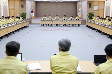 코로나19 위기경보 격상에 따라 총력전 다하는 서산
