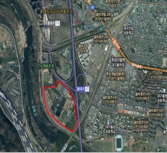 율하동 도시첨단산단 예정지, 토지거래계약 허가구역 지정