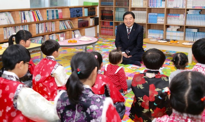 박수범 대덕구청장, 설맞이 사회복지시설 위문
