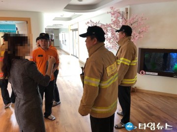 광양소방서 금호119안전센터, 포스코어린이집 불시출동훈련 실시