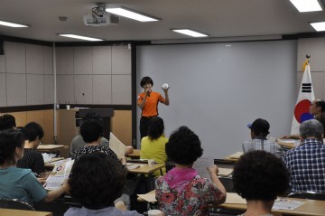 대전동부소방서, 통장협의회 참석 주택용 소방시설 의무설치 홍보