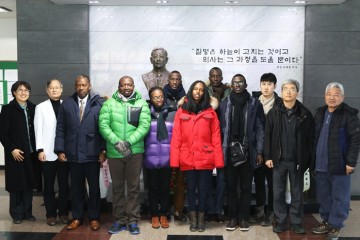 아프리카 르완다 기트웨의대 관계자 순천향대천안병원 견학