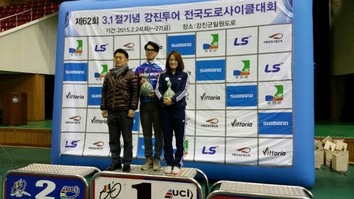 상주시청 여자사이클팀, 전국대회서 종합준우승!