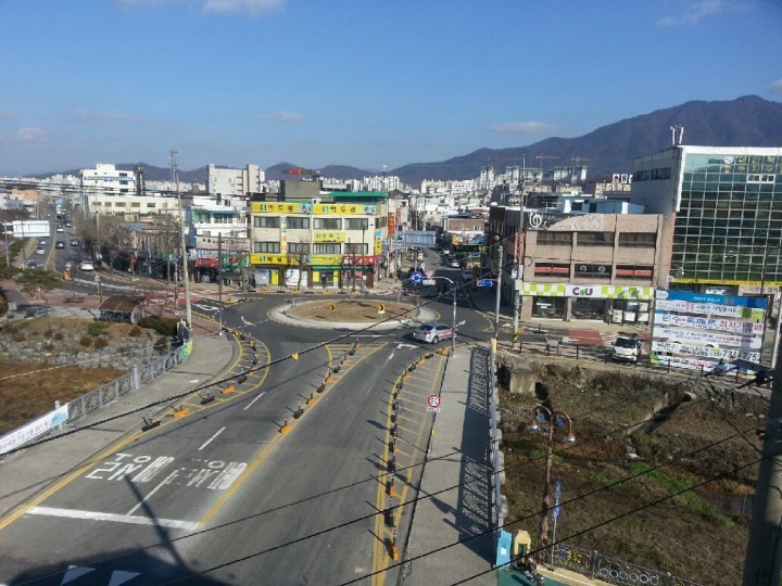 충주시, 용산교 사거리 회전교차로 준공