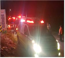 보성소방서 홍교119안전센터 야간불시출동훈련