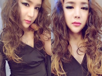 한류가수 신성훈 , 여장하고 인사