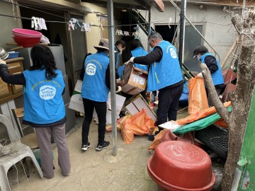 진도군 고군면 복지기동대, 취약계층 주거환경개선 추진