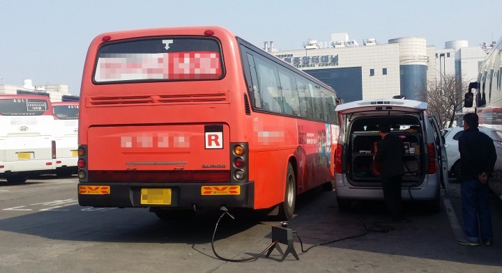 인천시, 배출가스 기준 초과해 운행한 경유버스 8대 적발