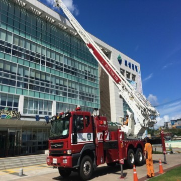 보성소방서 현장대응단, 을지연습 실제훈련에 따른 화재 및 테러 상황조치훈련 실시