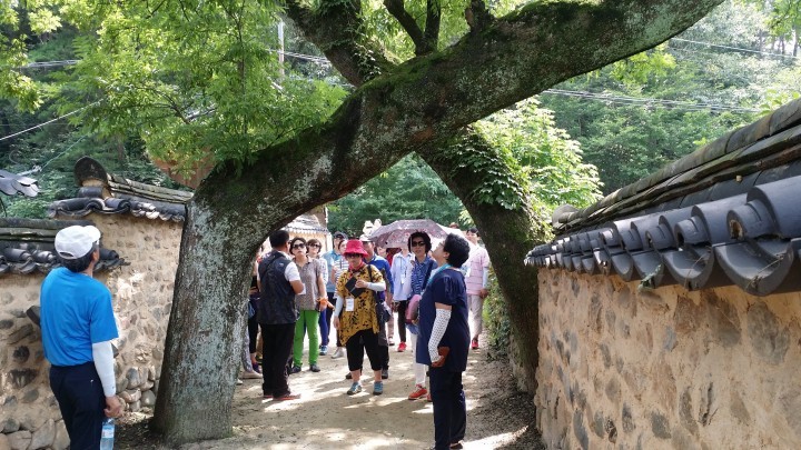 ‘대한민국 氣찬 힐링여행지 산청’홍보 관계자 팸투어