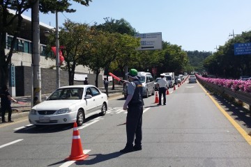 부천시, 체납차량 번호판 자동인식 차량 이용 체납액 554만원 현장 징수