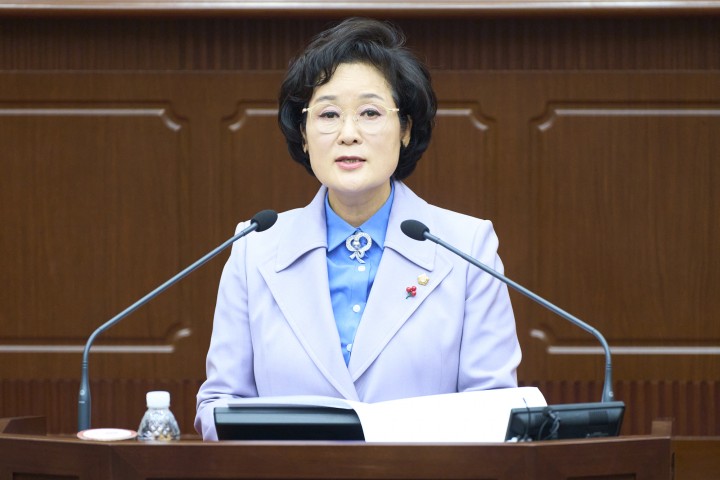 전명자 서구의회 의원, 도마동 재개발 제외 구역 노후주택가 정비 촉구