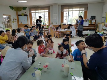 상주시보건소, 영구치 100세 프로젝트 찾아가는 불소도포