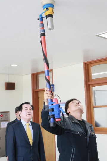김지철 충남교육감, 학교 현장 국가안전대진단 실시