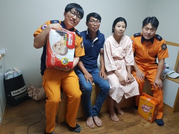 보성군, 119구급차 안에서 소중한 생명 탄생